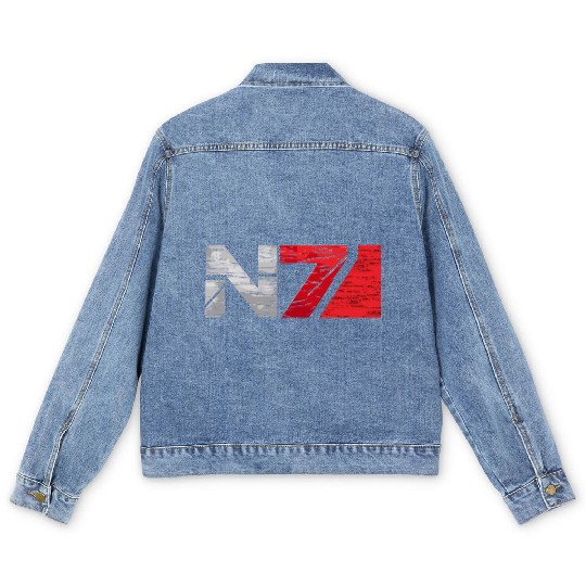 Mass Effect N7 Essential Men's Denim Jackets
