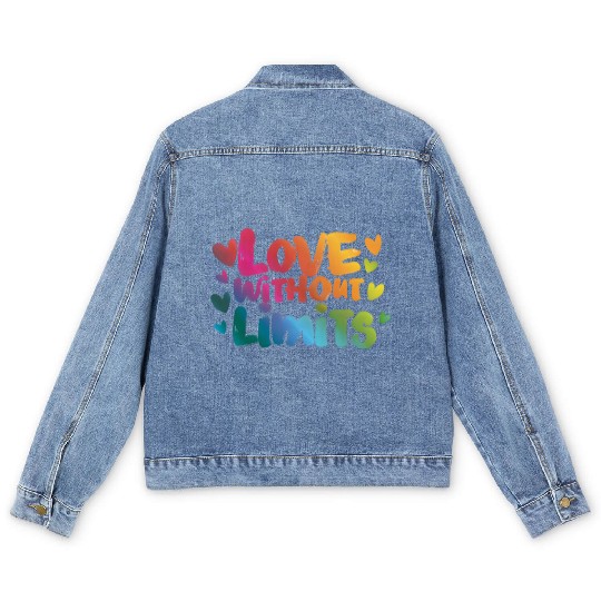 Love Without Limits Men's Denim Jackets