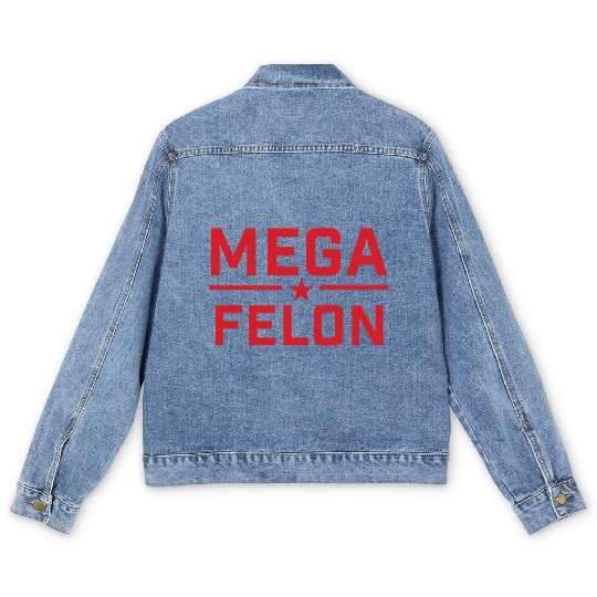 MEGA FELON Men's Denim Jackets