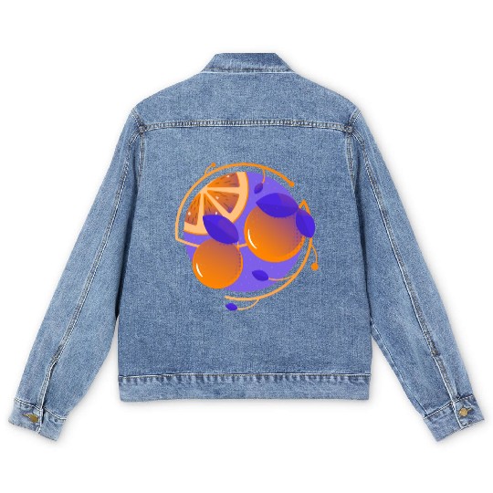 Orange Fruit Men's Denim Jackets