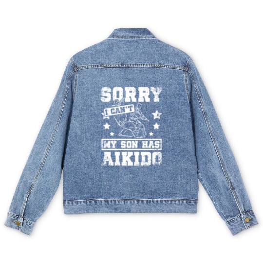 Sorry I can't my son has Aikido Men's Denim Jackets