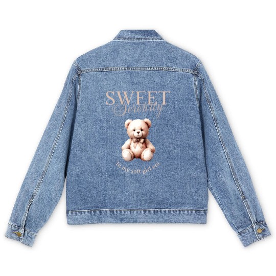 In My Soft Girl Era Men's Denim Jackets
