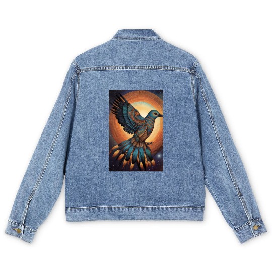 The Bird of Paradise Men's Denim Jackets