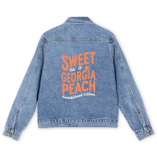 Georgia Homeschool Adventures Georgia Men's Denim Jackets