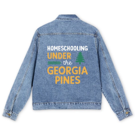 Georgia Homeschool Adventures Georgia Men's Denim Jackets