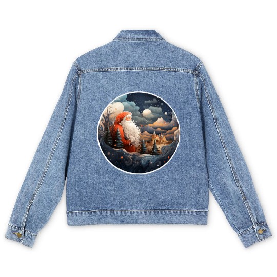 Welcome to the North Pole Men's Denim Jackets