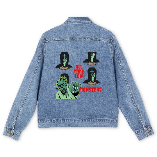 Zombies Men's Denim Jackets