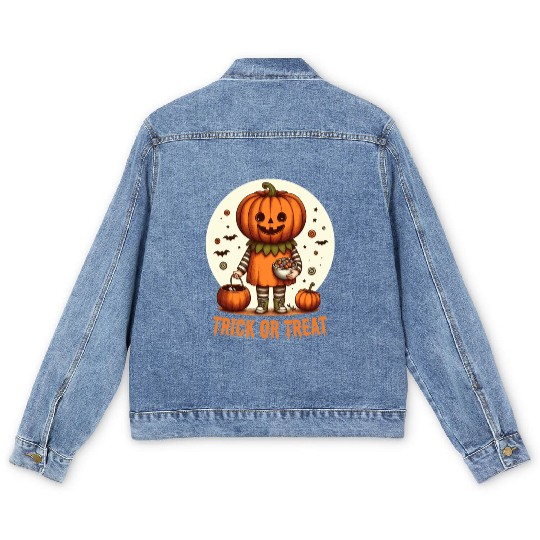 Trick or Treat Men's Denim Jackets