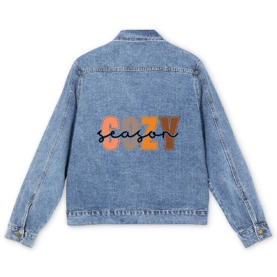 Cozy Season, Fall Season Men's Denim Jackets