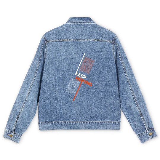 Hopeful Horizons Men's Denim Jackets