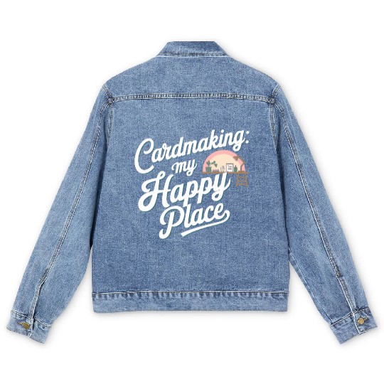 Cardmaker Scrapbooking Cardmaking Kits for Adults Men's Denim Jackets