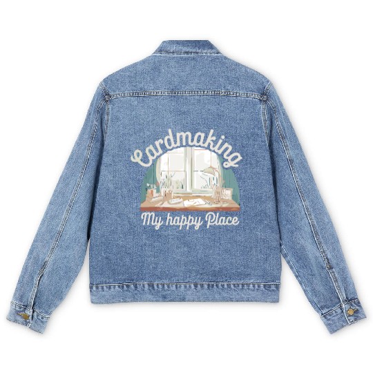 Cardmaker Scrapbooking Cardmaking Kits for Adults Men's Denim Jackets