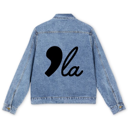 Comma La Kamala Harris Election 2024 Men's Denim Jackets