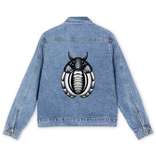 A mix of Hunter and Alien Insect Men's Denim Jackets