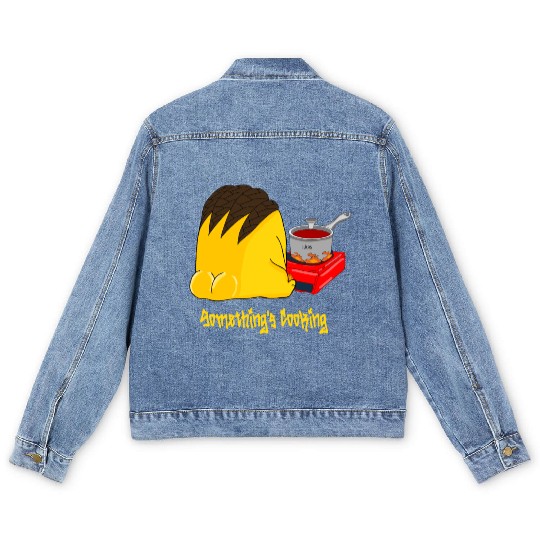 somethings cooking Men's Denim Jackets