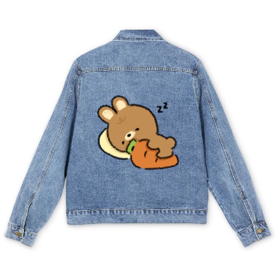 Bunny and Carrot Men's Denim Jackets