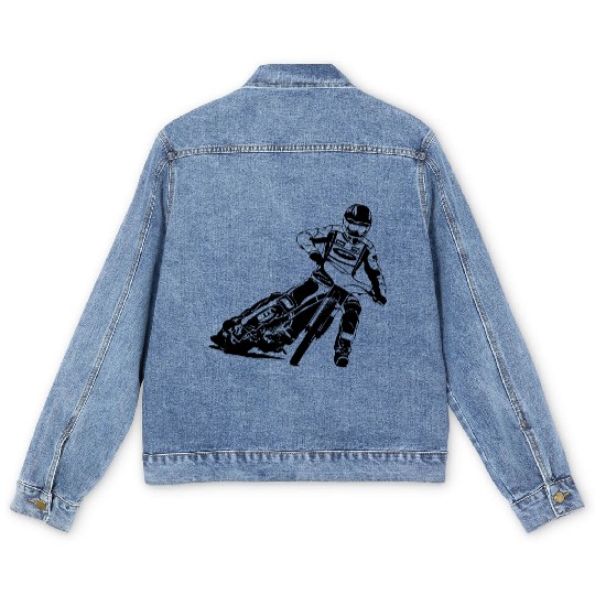 Motorcycle Speedway RacingSpeedway 501 Men's Denim Jackets