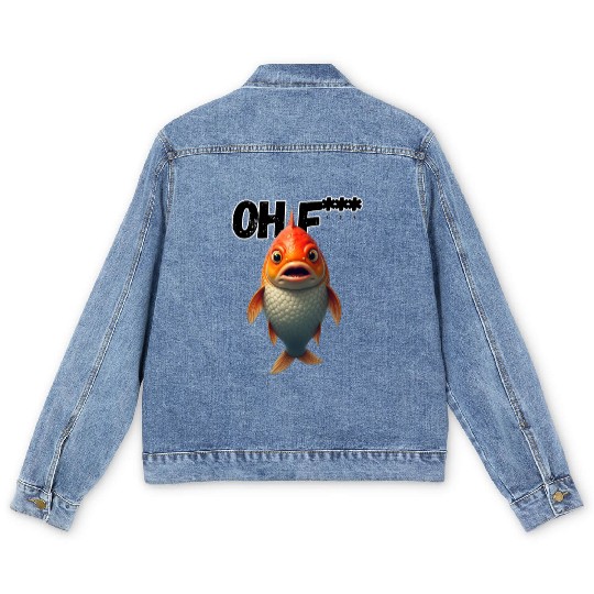 Goldfish - Oh Fish Men's Denim Jackets