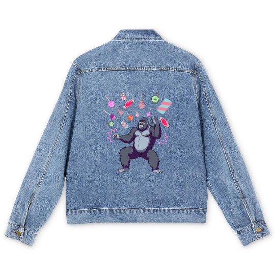 Gorilla candy Men's Denim Jackets