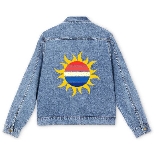 America's Rising Horizon Men's Denim Jackets