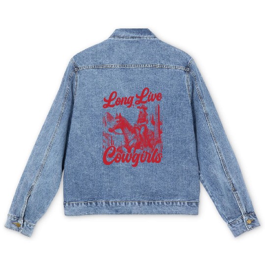 Long Live Cowgirls Men's Denim Jackets