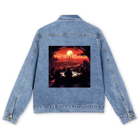 A Group of Rebels Men's Denim Jackets
