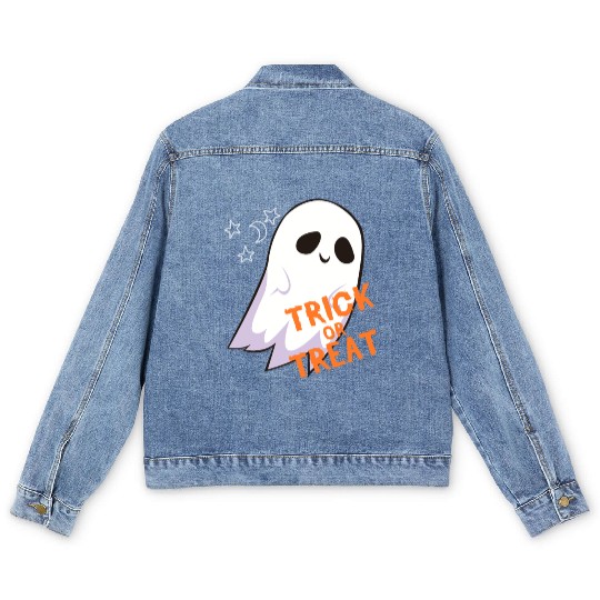 Trick or Treat Men's Denim Jackets