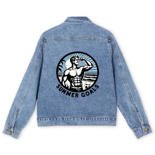 Summer goals Men's Denim Jackets