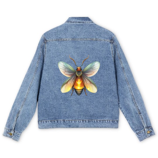 Shiny Firefly Men's Denim Jackets