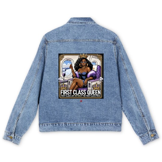 Dost I look like I fly Economy Men's Denim Jackets