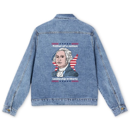 George Washington Tribute Men's Denim Jackets