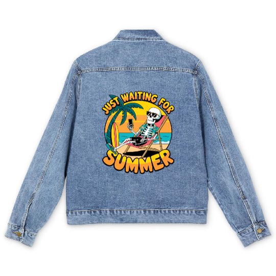 just waiting for summer Men's Denim Jackets