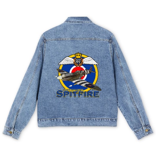 Supermarine Spitfire Men's Denim Jackets