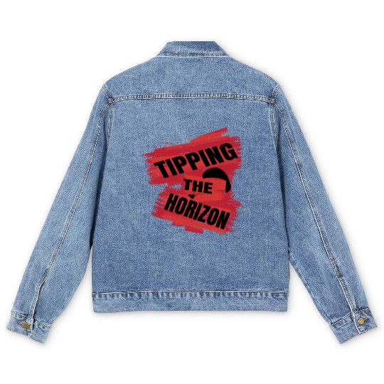 Tipping the Horizon Men's Denim Jackets