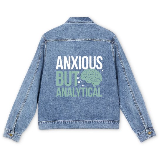 Understanding Psychology Mind and Behavior Men's Denim Jackets