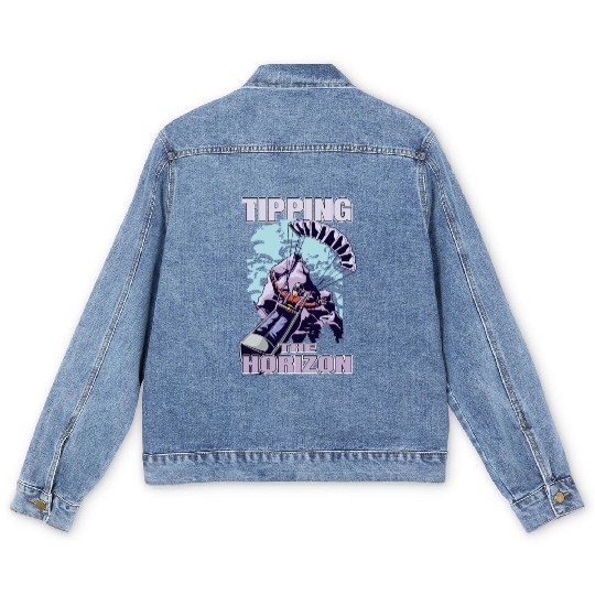 Tipping the Horizon Men's Denim Jackets