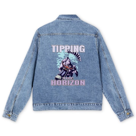 Tipping the Horizon Men's Denim Jackets