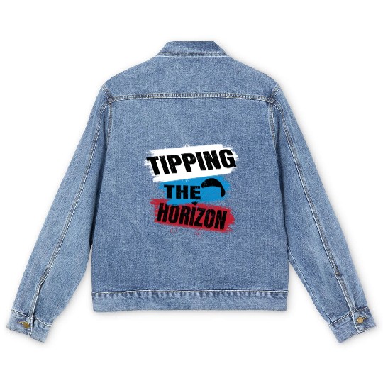 Tipping the Horizon Men's Denim Jackets