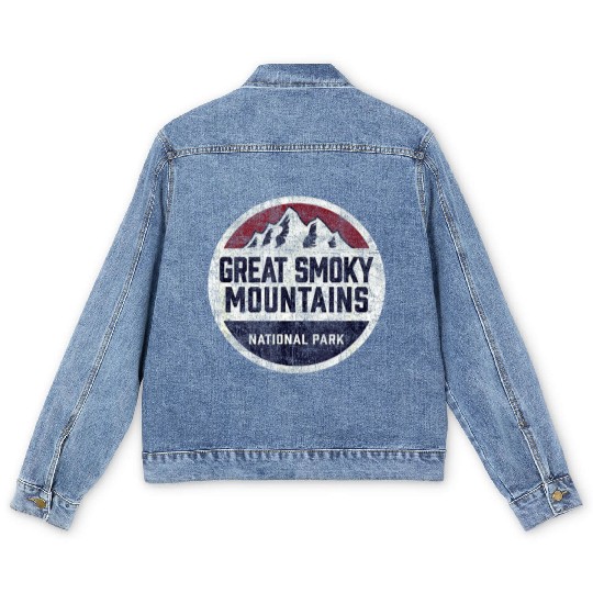 Great Smoky Mountains National Park Men's Denim Jackets