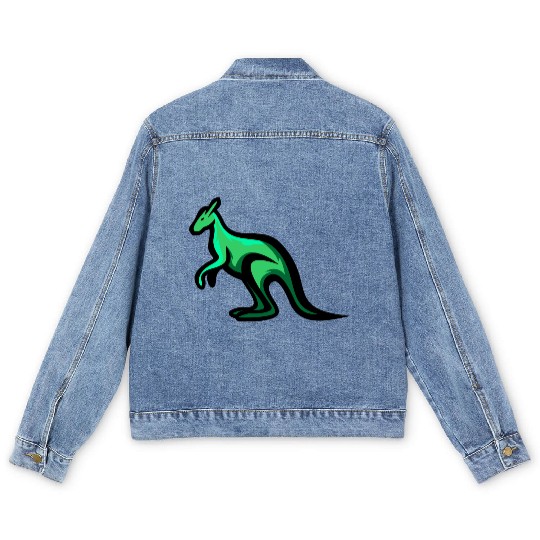 Jump into Style with Our Unique Kangaroo T Men's Denim Jackets