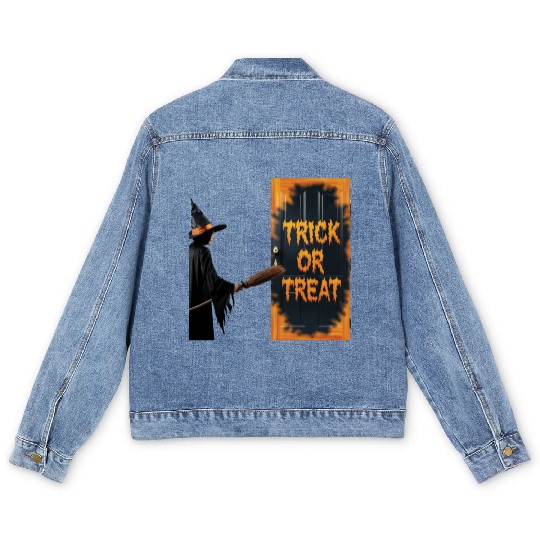 Witching Hour: Trick or Treat Men's Denim Jackets