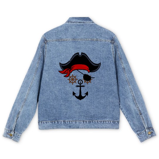 PIRATE LIFE Men's Denim Jackets