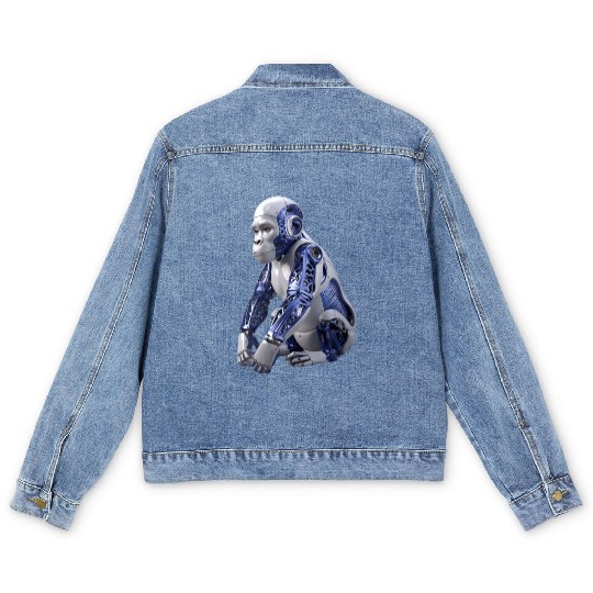 Ape Robotic Men's Denim Jackets