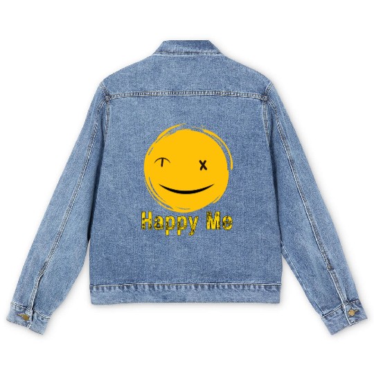 HAPPY ME Men's Denim Jackets
