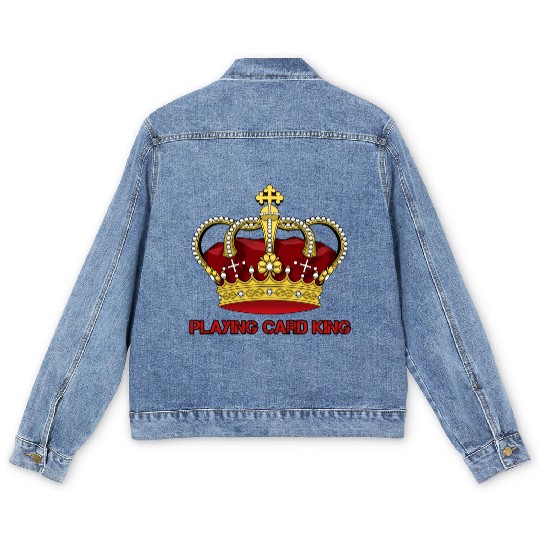Playing card king ## Men's Denim Jackets