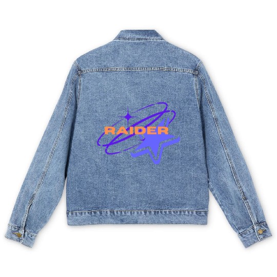 Raiders on the street Men's Denim Jackets