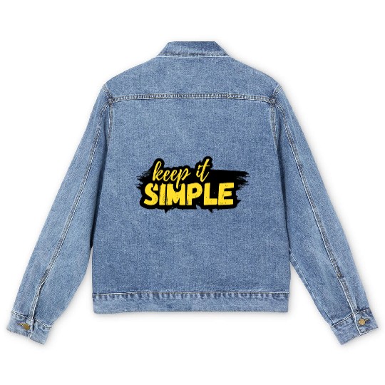 Keep it Simple Men's Denim Jackets