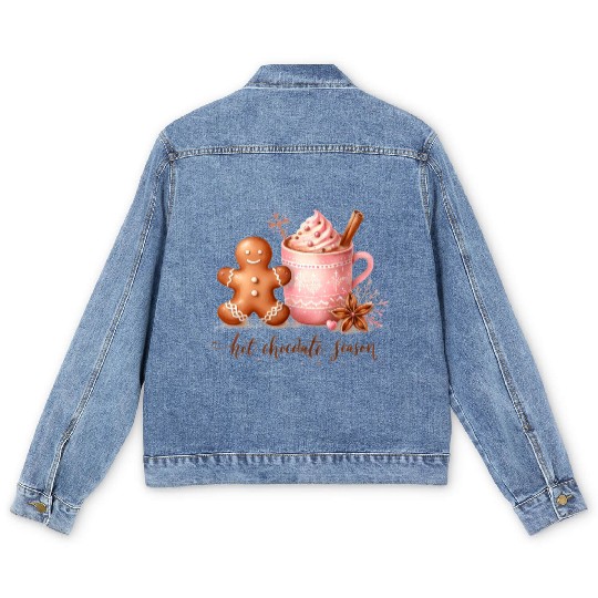 Hot Chocolate Season Men's Denim Jackets