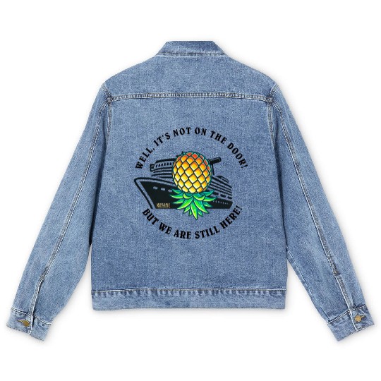 Cruising Pineapple Rebels Men's Denim Jackets