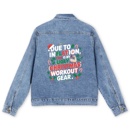 Inflation-Proof Christmas Workout Men's Denim Jackets
